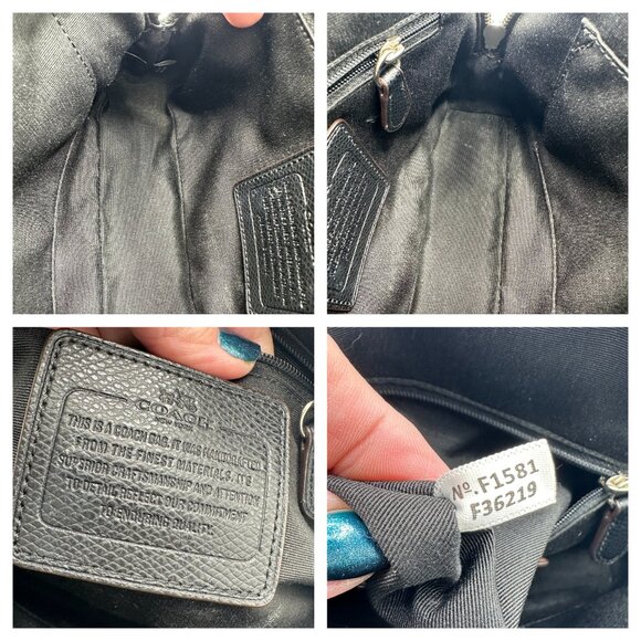 EUC Coach Mini Cora Domed Satchel Crossbody Ocelot Print & Coated Canvas #F36219 - Picture 12 of 13